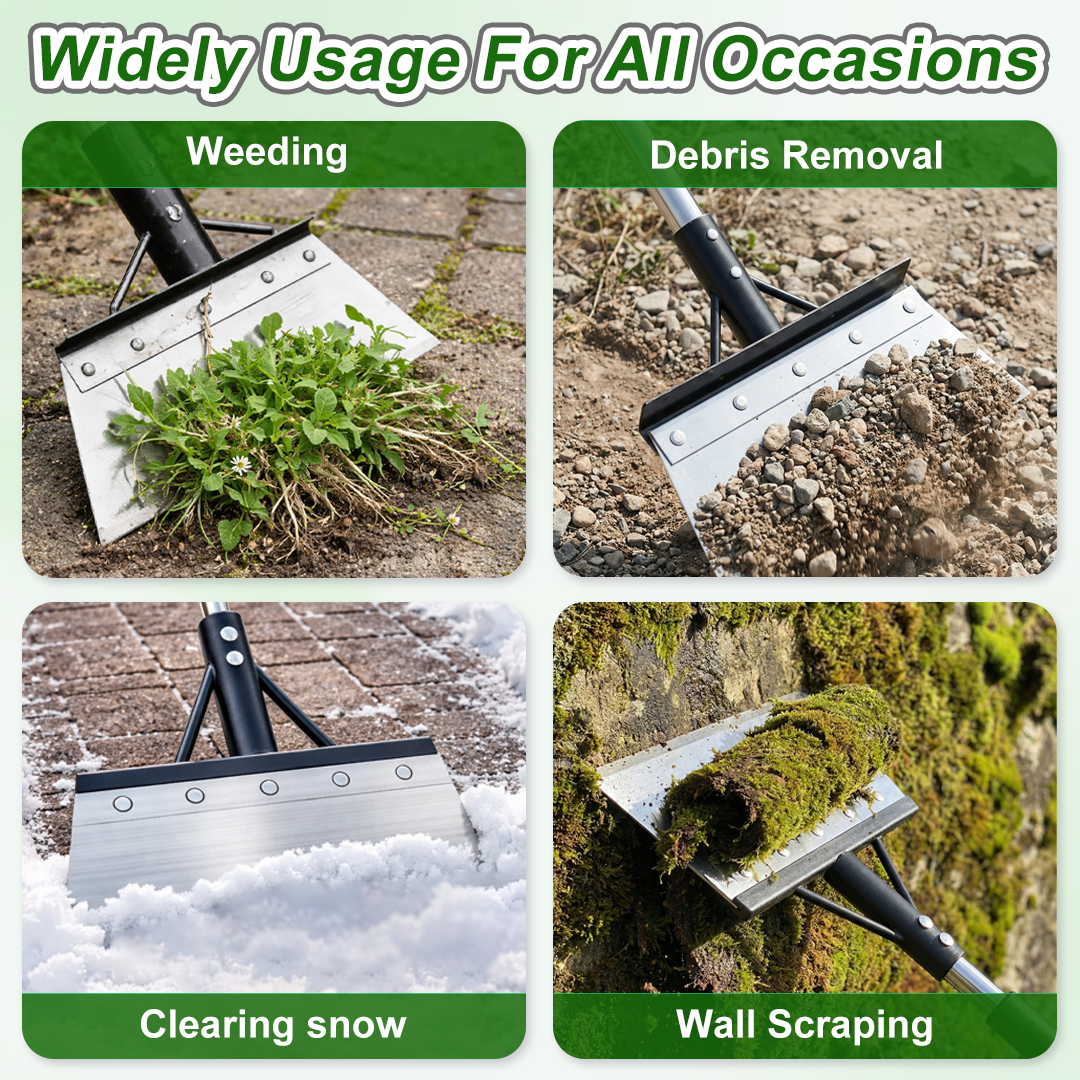 Heavy-Duty All-Purpose Scraper & Ice Chopper