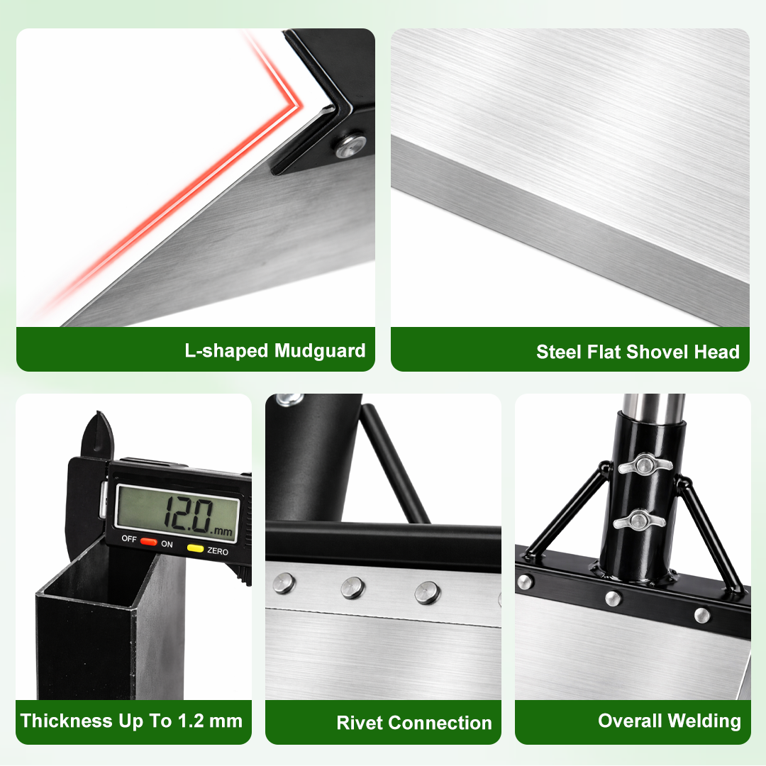 Heavy-Duty All-Purpose Scraper & Ice Chopper