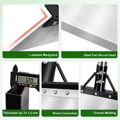 Heavy-Duty All-Purpose Scraper & Ice Chopper