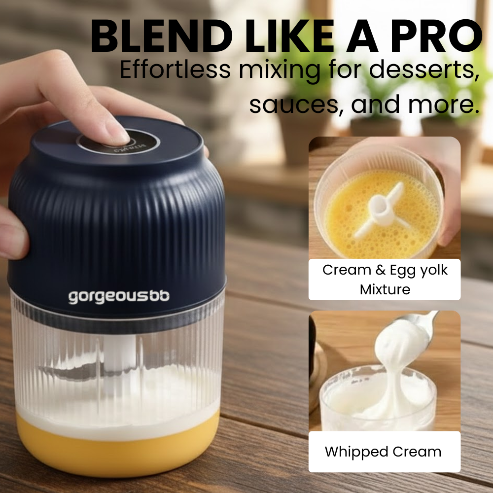 Gorgeousbb Smart Mini Electric Food Grinder