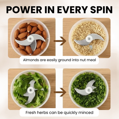 Gorgeousbb Smart Mini Electric Food Grinder
