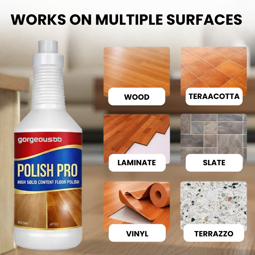 Gorgeousbb Polish Pro High Solid Content Floor Polish