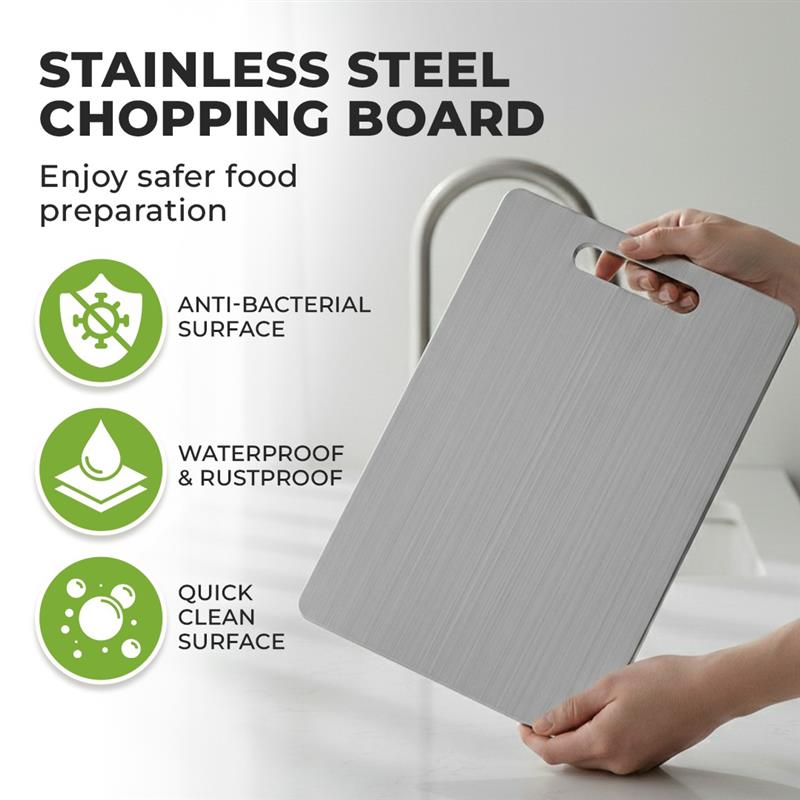 Stainless Steel Chopping Board (M/L/XL)