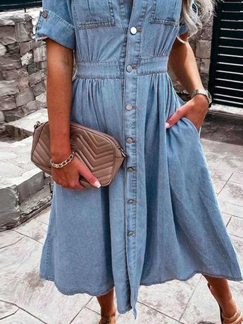 Denim Summer Dress