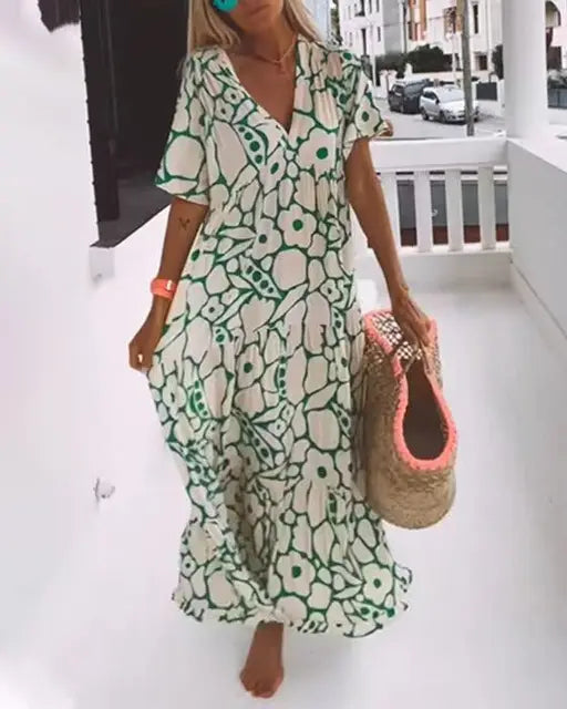 Casual Floral Summer Dress