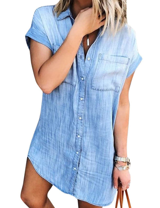 Denim Shirt Dresses