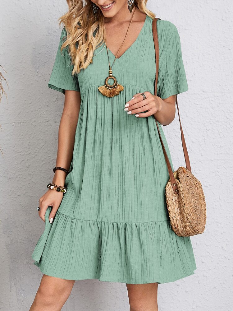 V-Neck Summer Dress